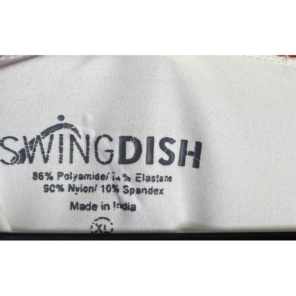 Swingdish Womens XL Colorful Embellished Top Shirt Golf Pickle Ball Preppy - Picture 3 of 7